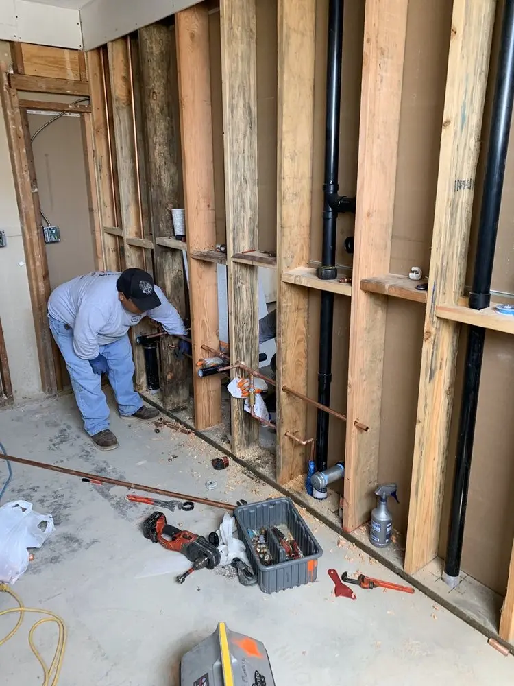 Commercial rough-in plumbing for Commercial Plumbing in Chaparral